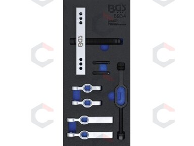 Kniedinių veržlių adapteris gręžtuvui | M3–M10 | 1/4" | BGS (6834) Kniedinių veržlių adapteris gręžtuvui | M3–M10 | 1/4" | BGS (6834)