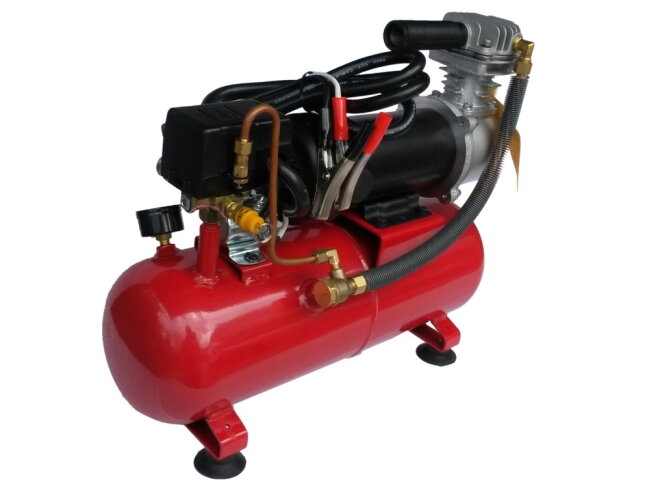 Oro kompresorius 12 V, 8 bar, 112 l/min, 8 l STAHLBERG (LDC12-8) 1
