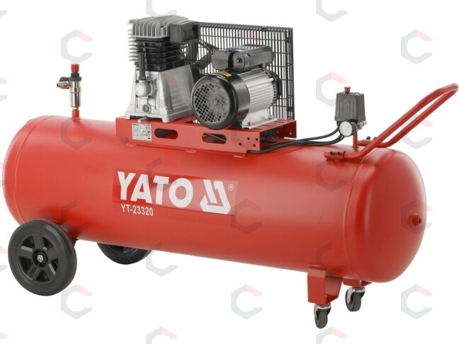 Oro kompresorius | 200L talpa | 360 l/min | 3.0 AG | 10 bar (YT-23320) 1 Oro kompresorius | 200L talpa | 360 l/min | 3.0 AG | 10 bar (YT-23320) 1