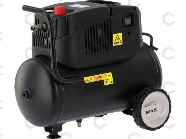 Oro kompresorius | be alyvos | 24 l | 1200 W | 8 bar (YT-23343) 2 Oro kompresorius | be alyvos | 24 l | 1200 W | 8 bar (YT-23343) 2