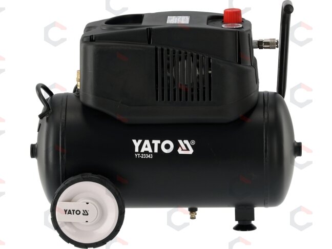 Oro kompresorius | be alyvos | 24 l | 1200 W | 8 bar (YT-23343) 3 Oro kompresorius | be alyvos | 24 l | 1200 W | 8 bar (YT-23343) 3