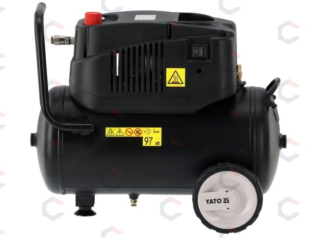 Oro kompresorius | be alyvos | 24 l | 1200 W | 8 bar (YT-23343) 5 Oro kompresorius | be alyvos | 24 l | 1200 W | 8 bar (YT-23343) 5