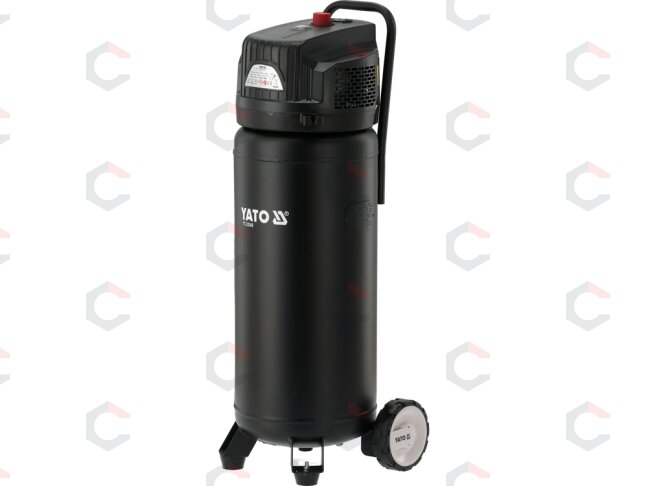 Bealyvis vertikalus oro kompresorius | 50 l | 1500 W | 10 bar | 220 l/min | YATO (YT-23348) 2