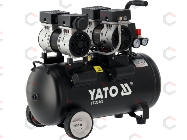 Oro kompresorius tylus | betepalinis | 50L/0.8MPA/8BAR/115PSI/ 280l/min | 1500 W (YT-23345) 1 Oro kompresorius tylus | betepalinis | 50L/0.8MPA/8BAR/115PSI/ 280l/min | 1500 W (YT-23345) 1