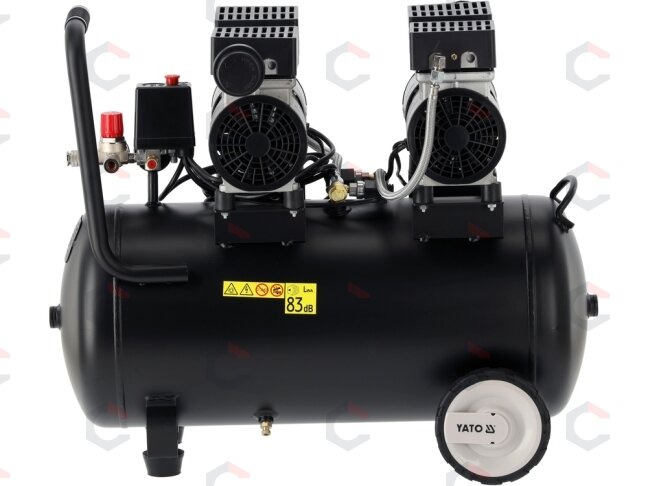 Oro kompresorius tylus | betepalinis | 50L/0.8MPA/8BAR/115PSI/ 280l/min | 1500 W (YT-23345) 4 Oro kompresorius tylus | betepalinis | 50L/0.8MPA/8BAR/115PSI/ 280l/min | 1500 W (YT-23345) 4