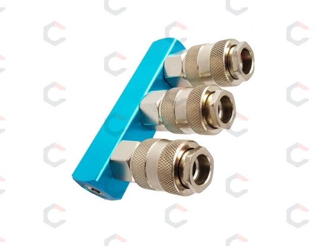 Oro paskirstytojas | 3 lizdai | 1/4" (AH12003)