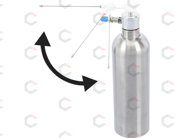 Oro purškimo butelis | Nerūdijantis plienas | 650 ml (72050) 2 Oro purškimo butelis | Nerūdijantis plienas | 650 ml (72050) 2