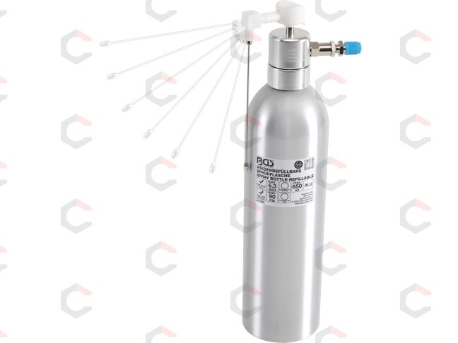 Oro purškimo tara | aliuminis | 650 ml (9393) Oro purškimo tara | aliuminis | 650 ml (9393)