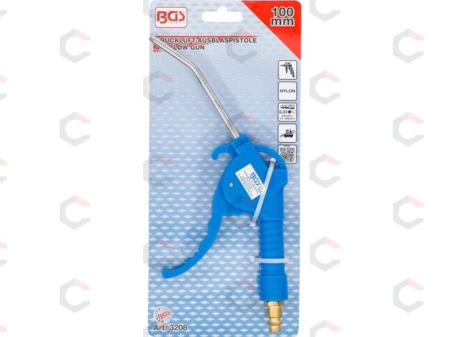 Oro pūtimo pistoletas | 110 mm (3208) 3 Oro pūtimo pistoletas | 110 mm (3208) 3