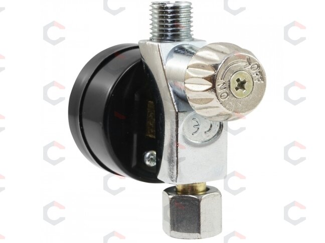 Oro srauto reguliatorius su manometru (LG-02A) 2