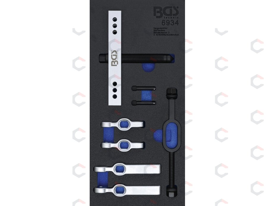 Kniedinių veržlių adapteris gręžtuvui | M3–M10 | 1/4" | BGS (6834) 1 Kniedinių veržlių adapteris gręžtuvui | M3–M10 | 1/4" | BGS (6834) 1
