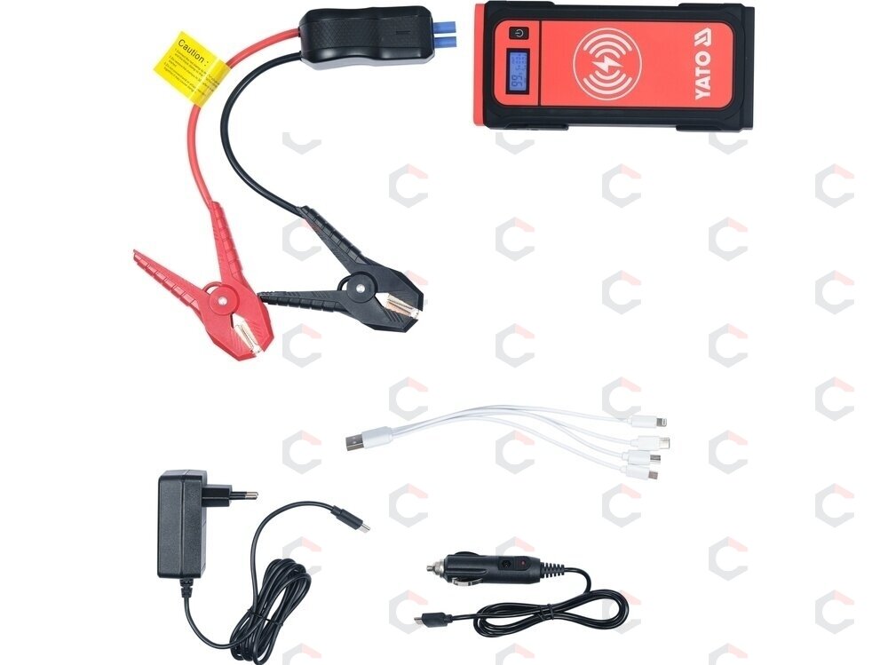 Paleidimo prietaisas | powerbank | 16000 mAh | LCD | indukcinis pakrovimas (YT-83085) 7 Paleidimo prietaisas | powerbank | 16000 mAh | LCD | indukcinis pakrovimas (YT-83085) 7