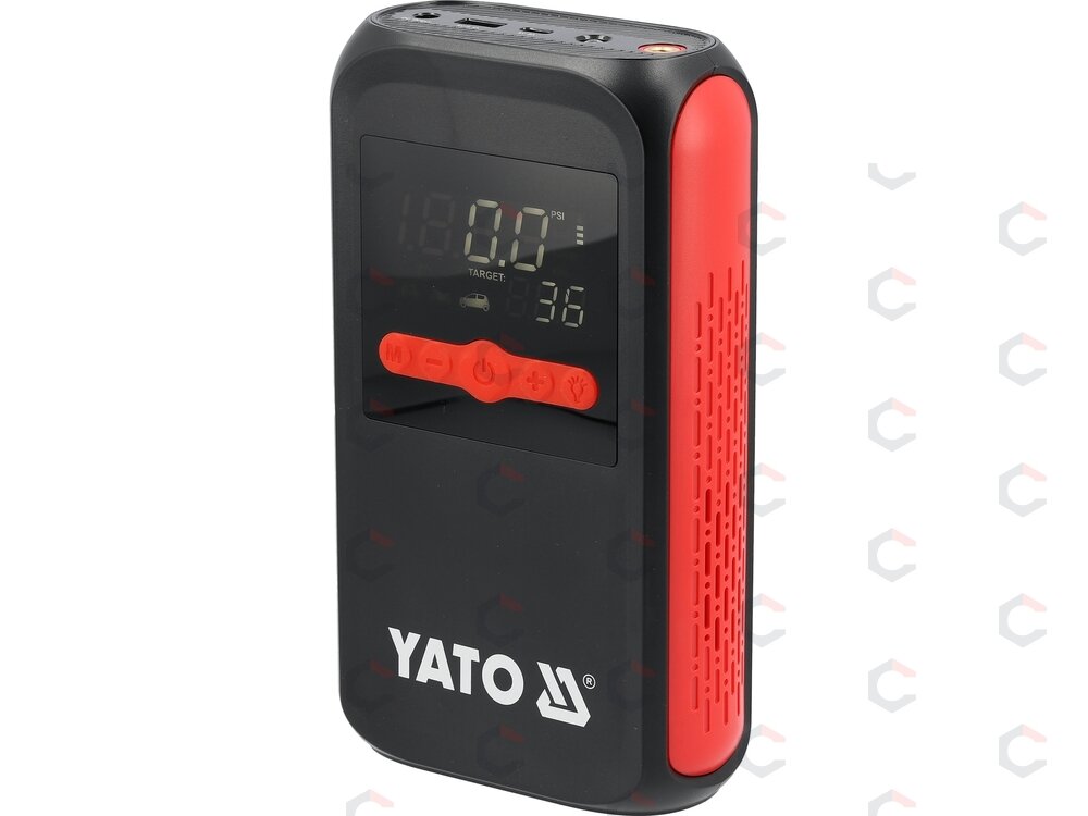 Paleidimo įrenginys su kompresoriumi | 12 V | 12000 mAh | pikinė srovė 600 A (YT-83086) 4 Paleidimo įrenginys su kompresoriumi | 12 V | 12000 mAh | pikinė srovė 600 A (YT-83086) 4