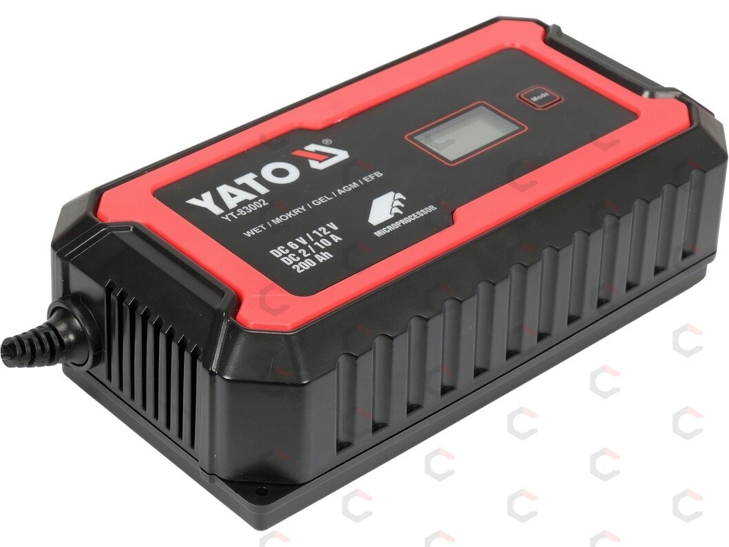 Pakrovėjas akumuliatoriams | 6 V / 12 V, LCD mikroprocesorinis | 10 A (YT-83002) Pakrovėjas akumuliatoriams | 6 V / 12 V, LCD mikroprocesorinis | 10 A (YT-83002)