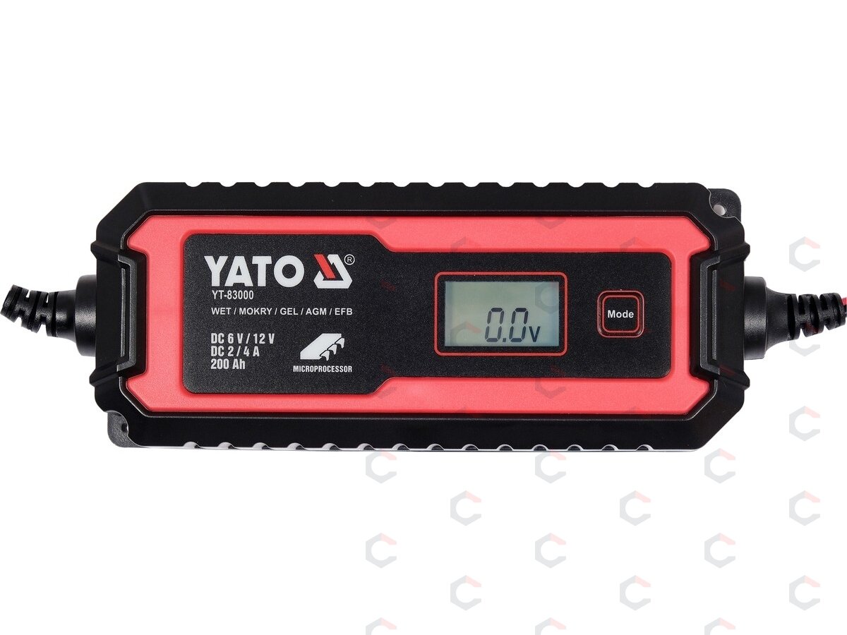 Pakrovėjas akumuliatoriams | 6 V / 12 V, mikroprocesorinis | LCD, AGM/GEL/EFB (YT-83000) 3 Pakrovėjas akumuliatoriams | 6 V / 12 V, mikroprocesorinis | LCD, AGM/GEL/EFB (YT-83000) 3