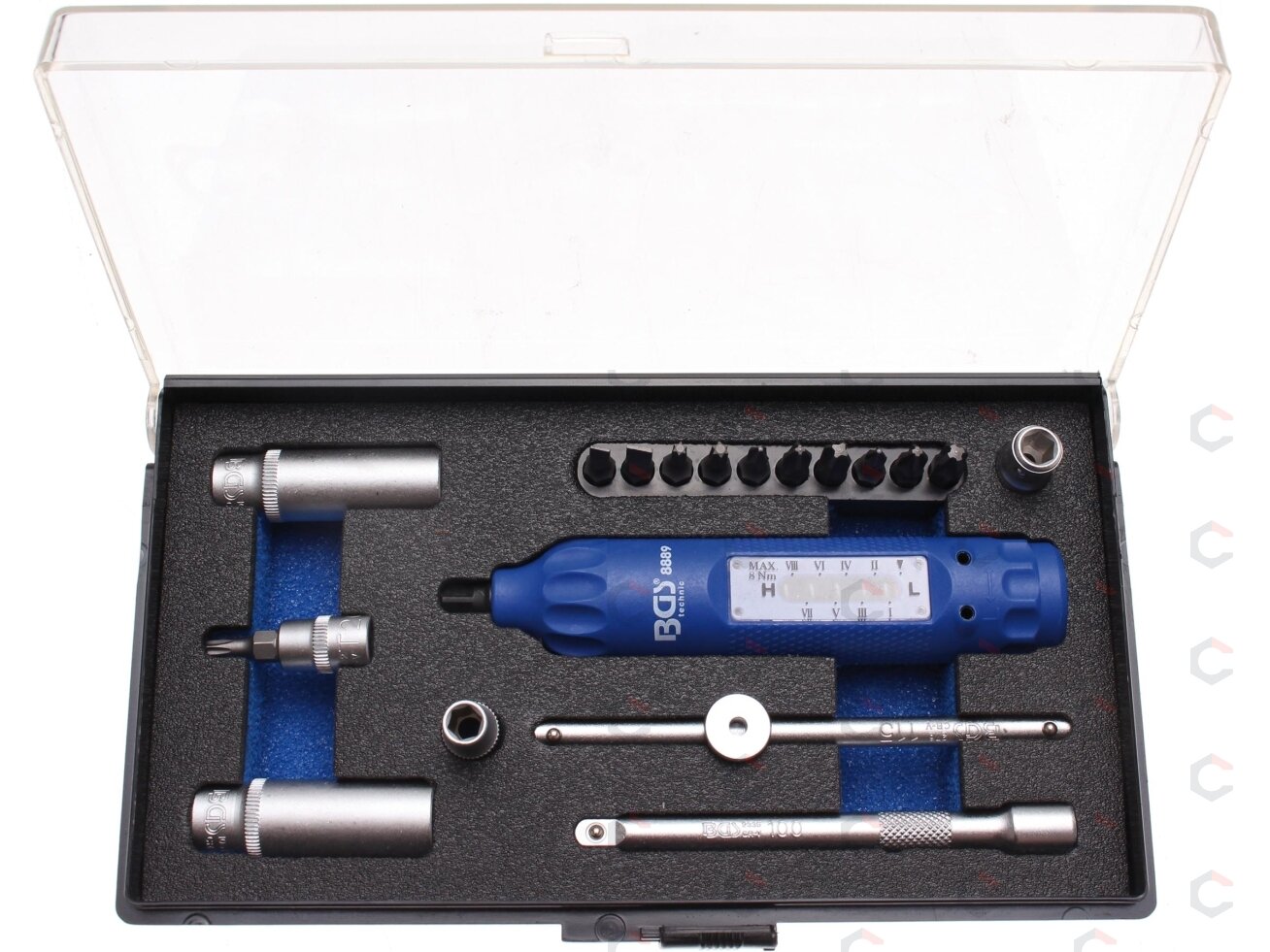 Padangų slėgio valdymo sistemos įrankių rinkinys | TPMS dinamometras | 18 vnt. (8889) Padangų slėgio valdymo sistemos įrankių rinkinys | TPMS dinamometras | 18 vnt. (8889)