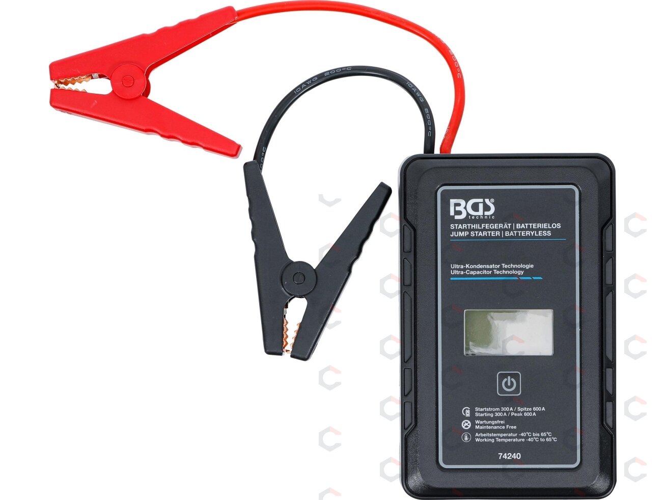 Paleidėjas / užvedėjas | Be baterijų | Ultra-Capacitor Technologie | 12 V / 300 A / 600 A (74240) 4