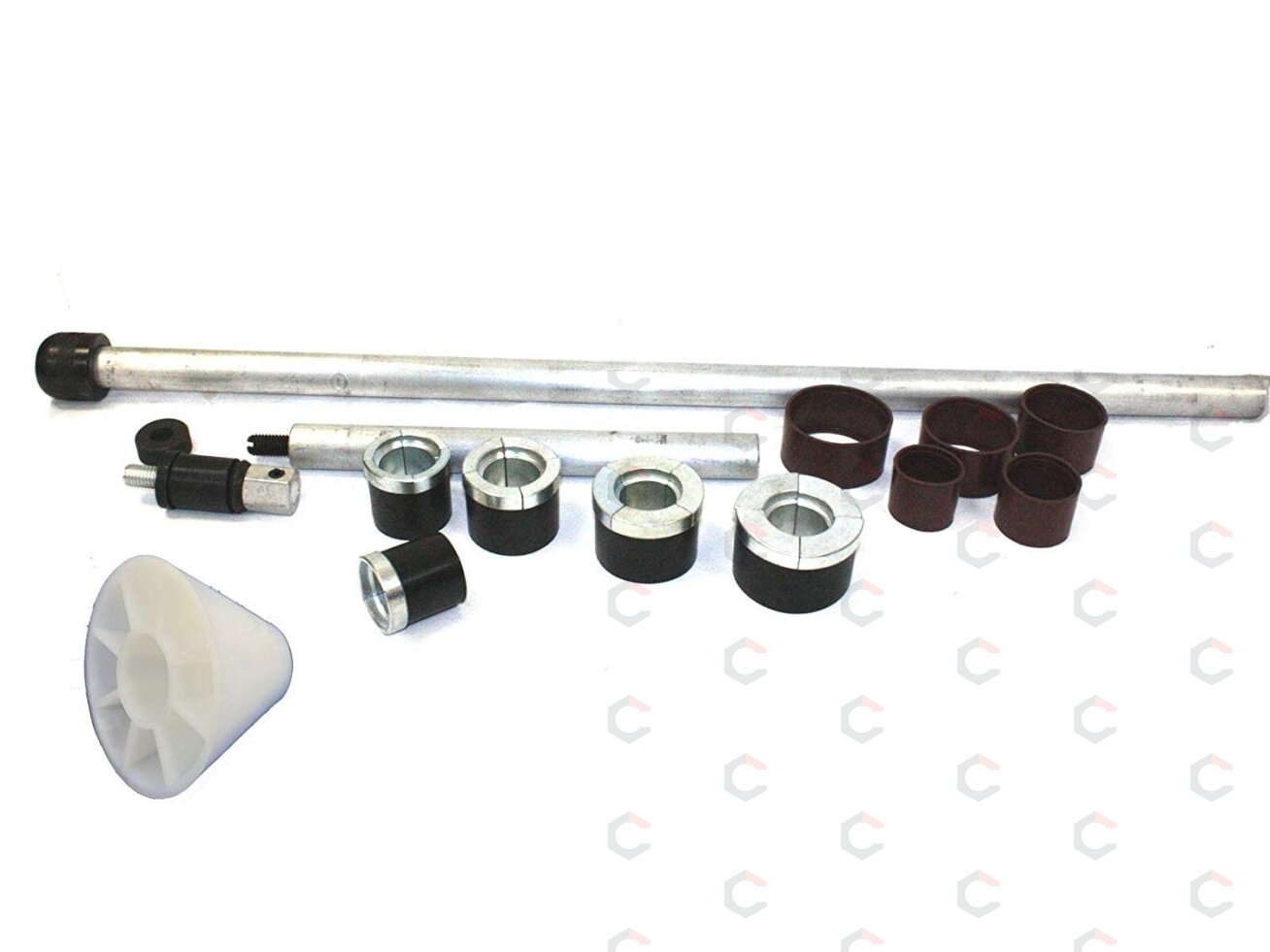Paskirstymo veleno guolių montavimo ir išmontavimo įrankių rinkinys | 28,58–68,3 mm (C2105) 3 Paskirstymo veleno guolių montavimo ir išmontavimo įrankių rinkinys | 28,58–68,3 mm (C2105) 3