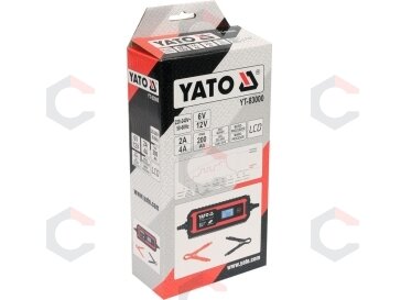 Pakrovėjas akumuliatoriams | 6 V / 12 V, mikroprocesorinis | LCD, AGM/GEL/EFB (YT-83000) 1 Pakrovėjas akumuliatoriams | 6 V / 12 V, mikroprocesorinis | LCD, AGM/GEL/EFB (YT-83000) 1