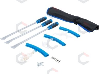 Motociklo padangų montavimo svirčių ir ratlankio apsaugų rinkinys | 370 mm | 13 vnt. | BGS (74447B) Motociklo padangų montavimo svirčių ir ratlankio apsaugų rinkinys | 370 mm | 13 vnt. | BGS (74447B)