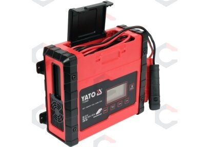 Pakrovėjas akumuliatoriams | 12 V mikroprocesorinis | 2A / 8A / 15A, LCD (YT-83003)