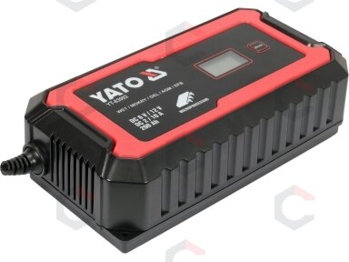 Pakrovėjas akumuliatoriams | 6 V / 12 V, LCD mikroprocesorinis | 10 A (YT-83002)
