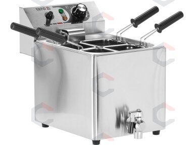 Makaronų virimo įrenginys | 8 l | 3150 W (YG-04750) Makaronų virimo įrenginys | 8 l | 3150 W (YG-04750)