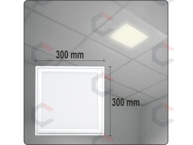 Patalpų šviestuvas LED 18W 1150LM 300x300x15mm (YT-81941) Patalpų šviestuvas LED 18W 1150LM 300x300x15mm (YT-81941)