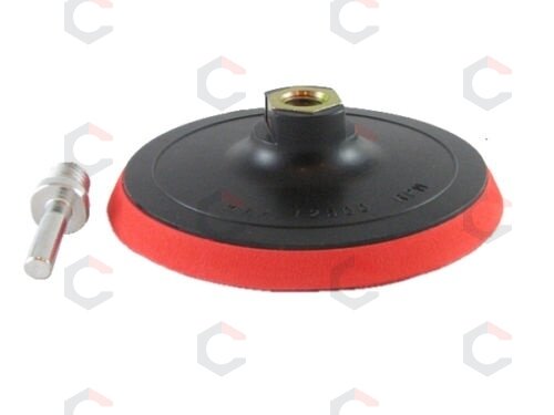 Padas velcro storas, su adapteriu 125mm, M14 (ES203125-A) 1 Padas velcro storas, su adapteriu 125mm, M14 (ES203125-A) 1