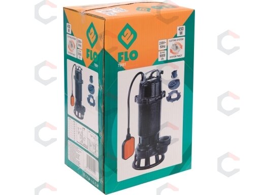 Panardinamas siurblys | su plūde ir malimo sistema | 450W (79881) 7 Panardinamas siurblys | su plūde ir malimo sistema | 450W (79881) 7