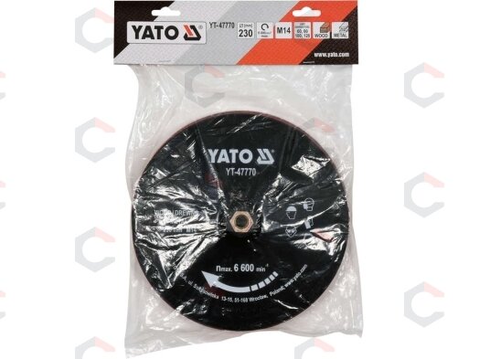 Padas su varžtu velcro | 230 mm M14 + aksesuarai (YT-47770) 2 Padas su varžtu velcro | 230 mm M14 + aksesuarai (YT-47770) 2