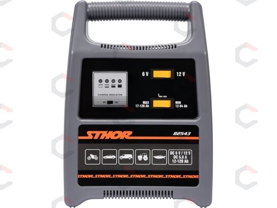 Pakrovėjas akumuliatoriams | 8A / 12V / 120 Ah | LED (82543) 1 Pakrovėjas akumuliatoriams | 8A / 12V / 120 Ah | LED (82543) 1