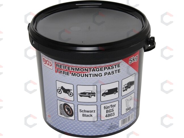 Padangų montavimo pasta | juoda | 5 kg (9382) Padangų montavimo pasta | juoda | 5 kg (9382)