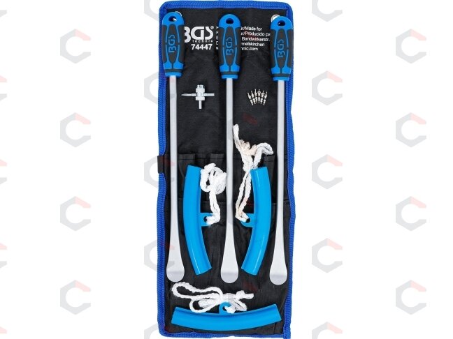Motociklo padangų montavimo svirčių ir ratlankio apsaugų rinkinys | 370 mm | 13 vnt. | BGS (74447B) 3 Motociklo padangų montavimo svirčių ir ratlankio apsaugų rinkinys | 370 mm | 13 vnt. | BGS (74447B) 3