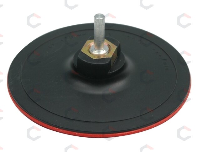 Padas su adapteriu velcro plonas | M14 | 125 mm (08316) Padas su adapteriu velcro plonas | M14 | 125 mm (08316)