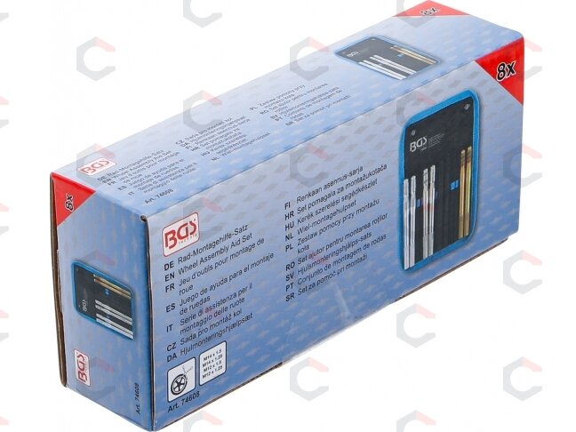 Pagalbinis ratų surinkimo rinkinys | 8 vnt. (74608) 7 Pagalbinis ratų surinkimo rinkinys | 8 vnt. (74608) 7
