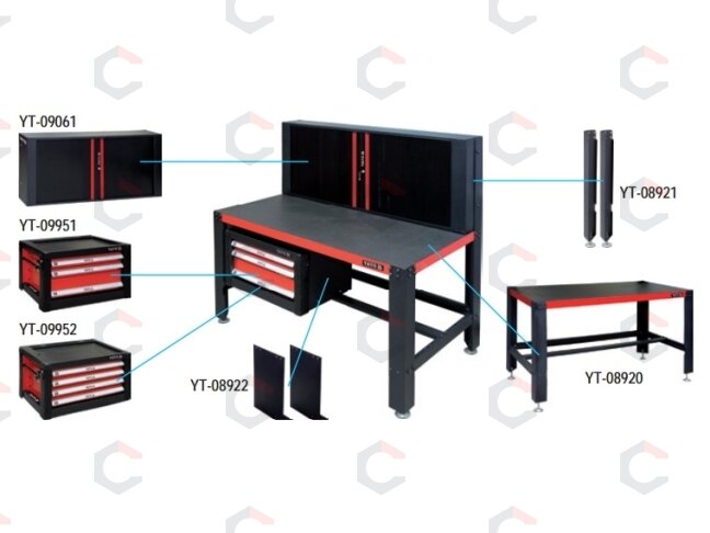 Pakabinama serviso spintelė su roletine uždanga 1500 x 605 x 185 mm (YT-09061) 1 Pakabinama serviso spintelė su roletine uždanga 1500 x 605 x 185 mm (YT-09061) 1