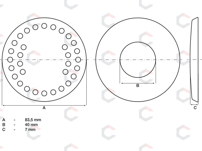 Pakaitinis guminis padas | BGS 2897 (2897-2) 2 Pakaitinis guminis padas | BGS 2897 (2897-2) 2