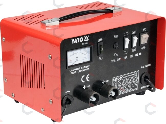 Pakrovėjas | 12/24V, START / BOST 20A, 240 Ah (YT-8304) 3 Pakrovėjas | 12/24V, START / BOST 20A, 240 Ah (YT-8304) 3