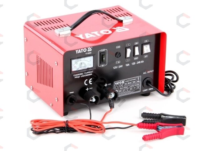 Pakrovėjas | 12/24V, START / BOST 20A, 240 Ah (YT-8304) 4 Pakrovėjas | 12/24V, START / BOST 20A, 240 Ah (YT-8304) 4