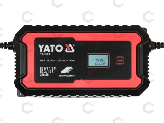 Pakrovėjas akumuliatoriams | 6 V / 12 V, LCD mikroprocesorinis | 10 A (YT-83002) 3 Pakrovėjas akumuliatoriams | 6 V / 12 V, LCD mikroprocesorinis | 10 A (YT-83002) 3