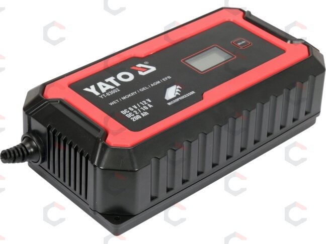 Pakrovėjas akumuliatoriams | 6 V / 12 V, LCD mikroprocesorinis | 10 A (YT-83002) Pakrovėjas akumuliatoriams | 6 V / 12 V, LCD mikroprocesorinis | 10 A (YT-83002)