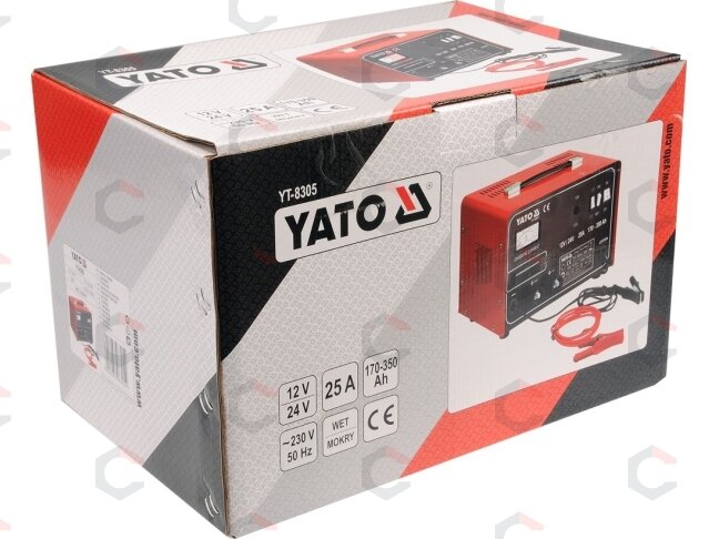Pakrovėjas/paleidėjas | 12/24V, START / BOST 30A, 350 Ah (YT-8305) 1 Pakrovėjas/paleidėjas | 12/24V, START / BOST 30A, 350 Ah (YT-8305) 1