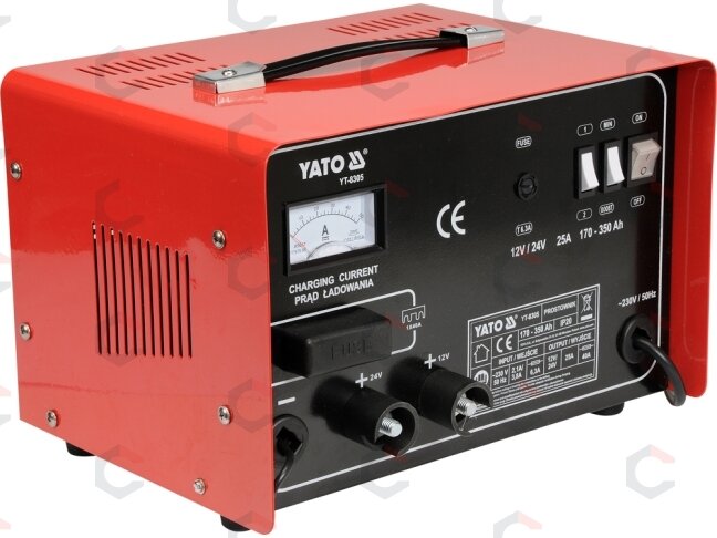 Pakrovėjas/paleidėjas | 12/24V, START / BOST 30A, 350 Ah (YT-8305) Pakrovėjas/paleidėjas | 12/24V, START / BOST 30A, 350 Ah (YT-8305)