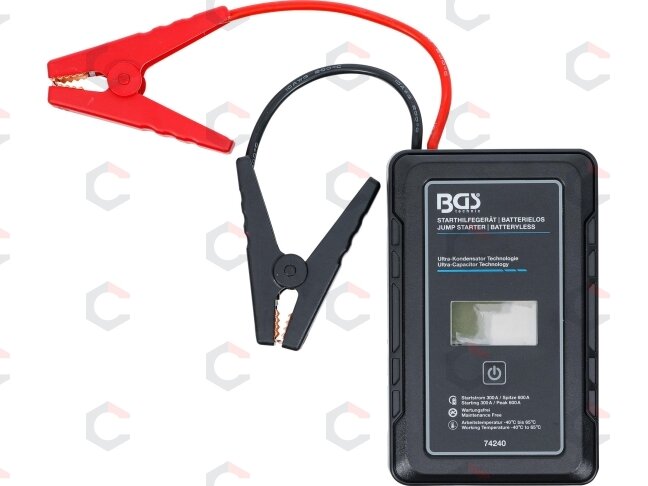 Paleidėjas / užvedėjas | Be baterijų | Ultra-Capacitor Technologie | 12 V / 300 A / 600 A (74240) 4