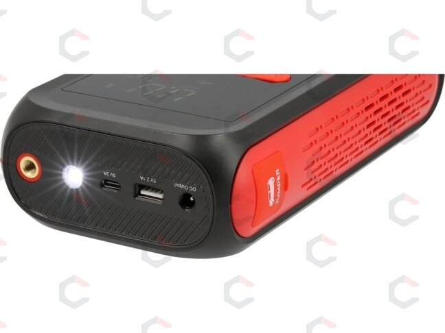 Paleidimo įrenginys su kompresoriumi | 12 V | 12000 mAh | pikinė srovė 600 A (YT-83086) 10