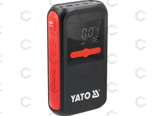 Paleidimo įrenginys su kompresoriumi | 12 V | 12000 mAh | pikinė srovė 600 A (YT-83086) 3