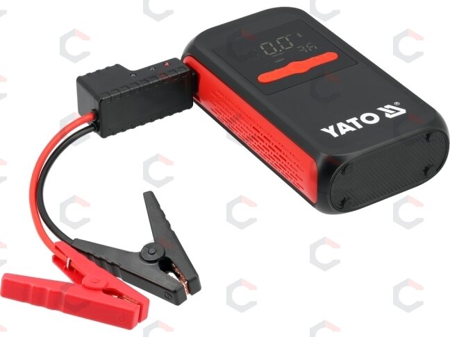 Paleidimo įrenginys su kompresoriumi | 12 V | 12000 mAh | pikinė srovė 600 A (YT-83086) 7