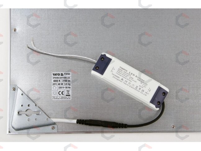 Patalpų šviestuvas LED 40W 3000LM 595x595x15mm (YT-81943) 2 Patalpų šviestuvas LED 40W 3000LM 595x595x15mm (YT-81943) 2