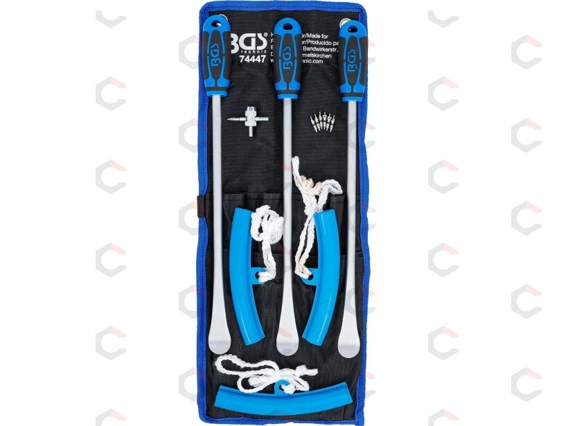 Motociklo padangų montavimo svirčių ir ratlankio apsaugų rinkinys | 370 mm | 13 vnt. | BGS (74447B) 3 Motociklo padangų montavimo svirčių ir ratlankio apsaugų rinkinys | 370 mm | 13 vnt. | BGS (74447B) 3